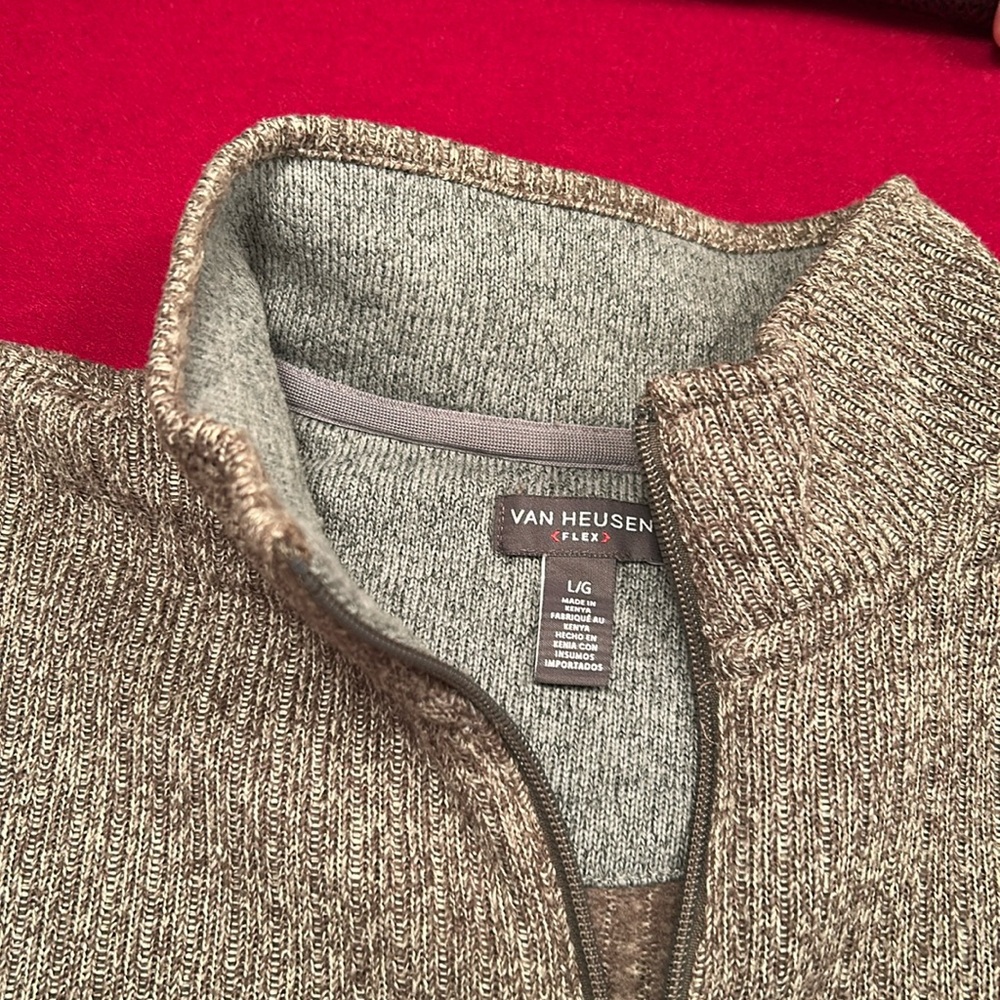 Nice mens 1/4 zip neck sweater